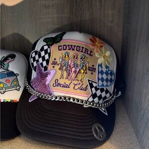 Cowgirl Social Club Embroidered Trucker Hat